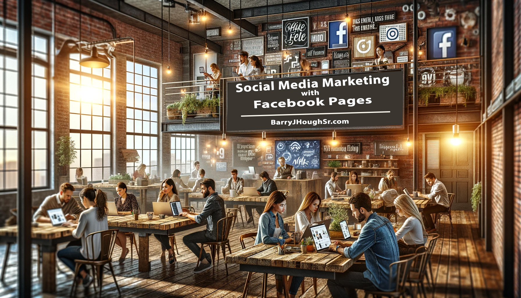 Social Media Marketing with Facebook Pages - Barry J. Hough Sr.